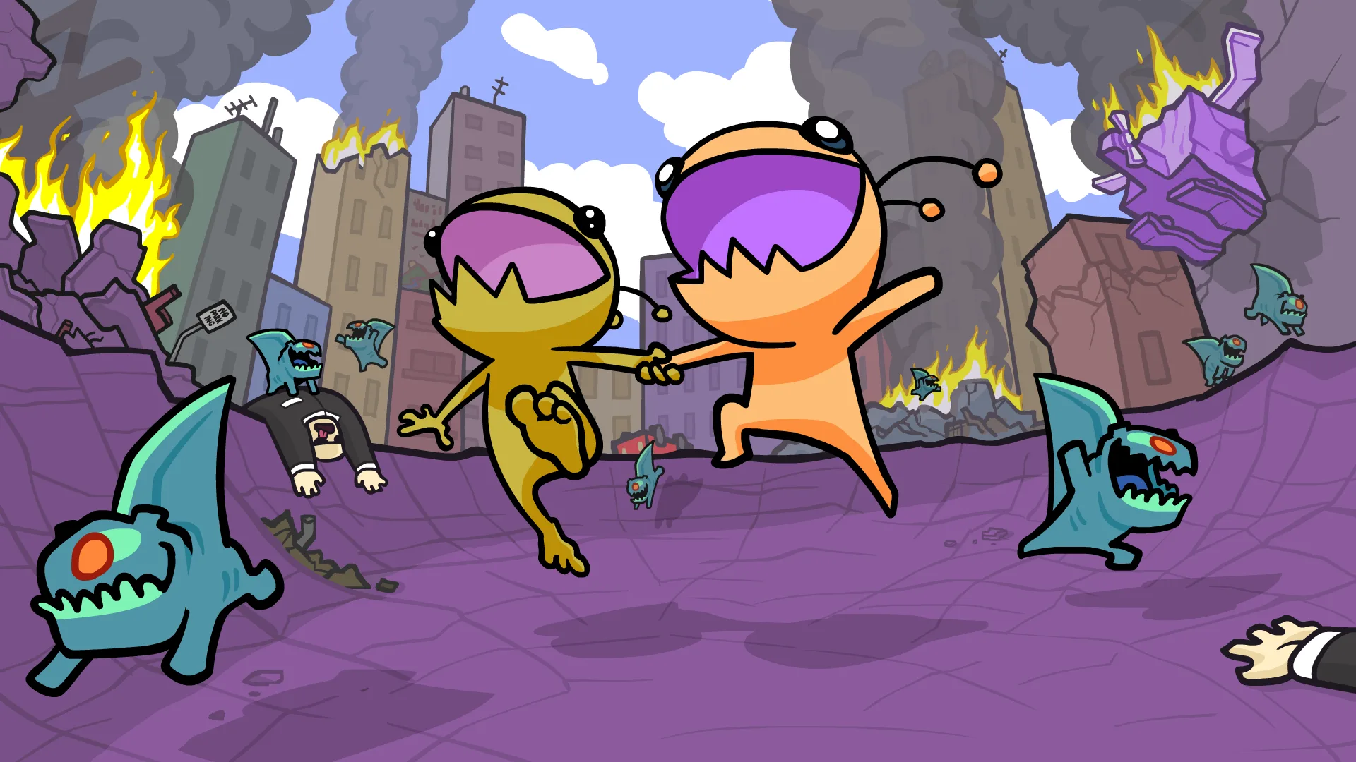 Alien Hominid Invasion – Indie Game Press Kit | IMPRESS