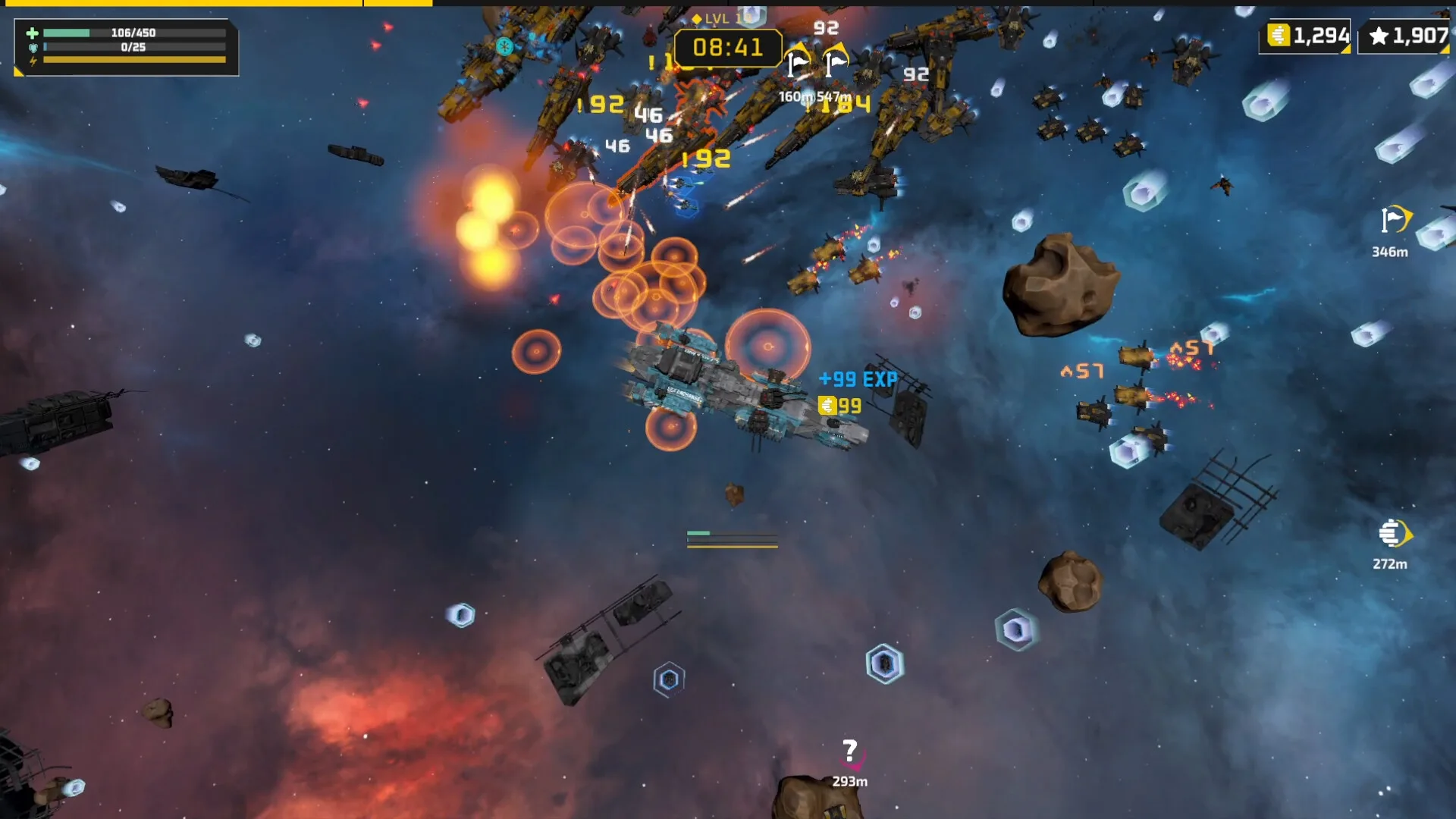 Official Sublight press-kit gameplay screenshot.